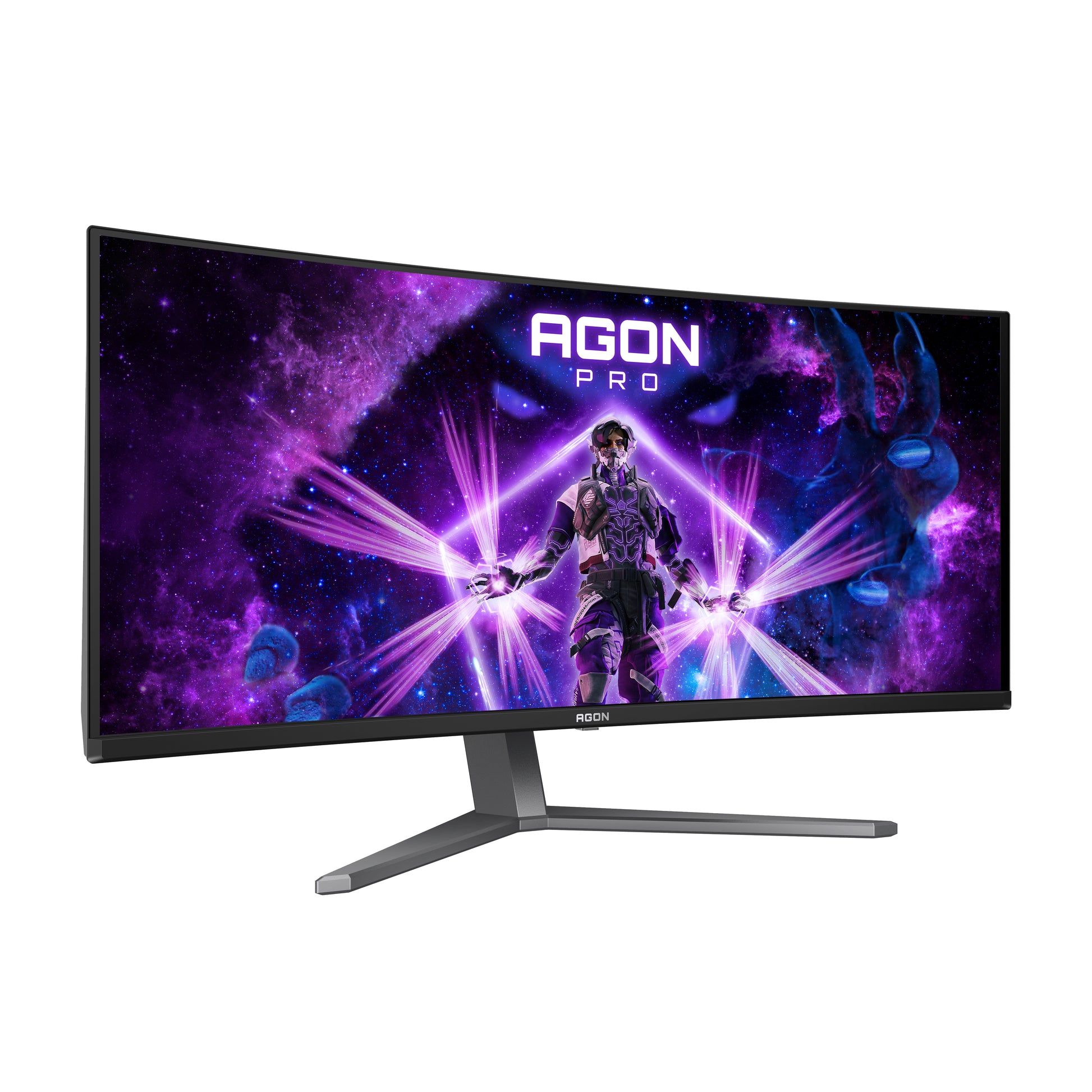 AOC AG346UCD – Monitor, 34", Curved, Lautsprecher integriert, USB-Hub, FreeSync Premium Pro, Schwarz