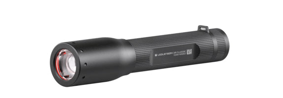 Ledlenser Taschenlampe C3R Classic – 140 lm, 100 m, IP54, Akku 320 mAh – Schwarz