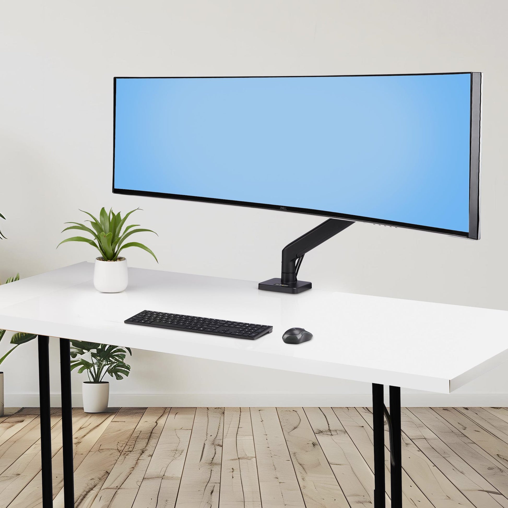 StarTech.com Monitorarm Tischhalterung – Klemme/Durchführung – 1 Monitor – 17–49" – VESA 75×75/100×100 mm