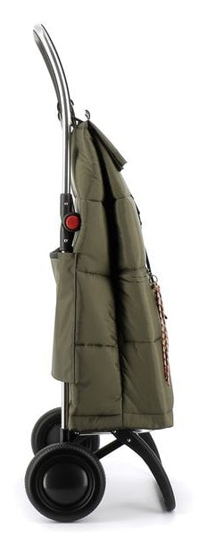 Rolser Stofftasche, Polyester, Grün, 330×710×190 mm, Anpassbarer Handgriff, 2 Räder