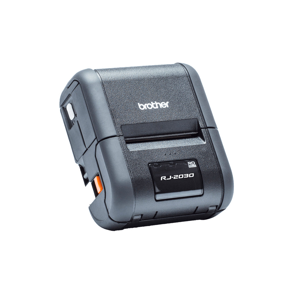 Brother RJ-2030 – Mobiler Handdrucker/Stempel, Thermodirekt, wiederaufladbar, USB, Bluetooth, 203 dpi, 152 mm/s
