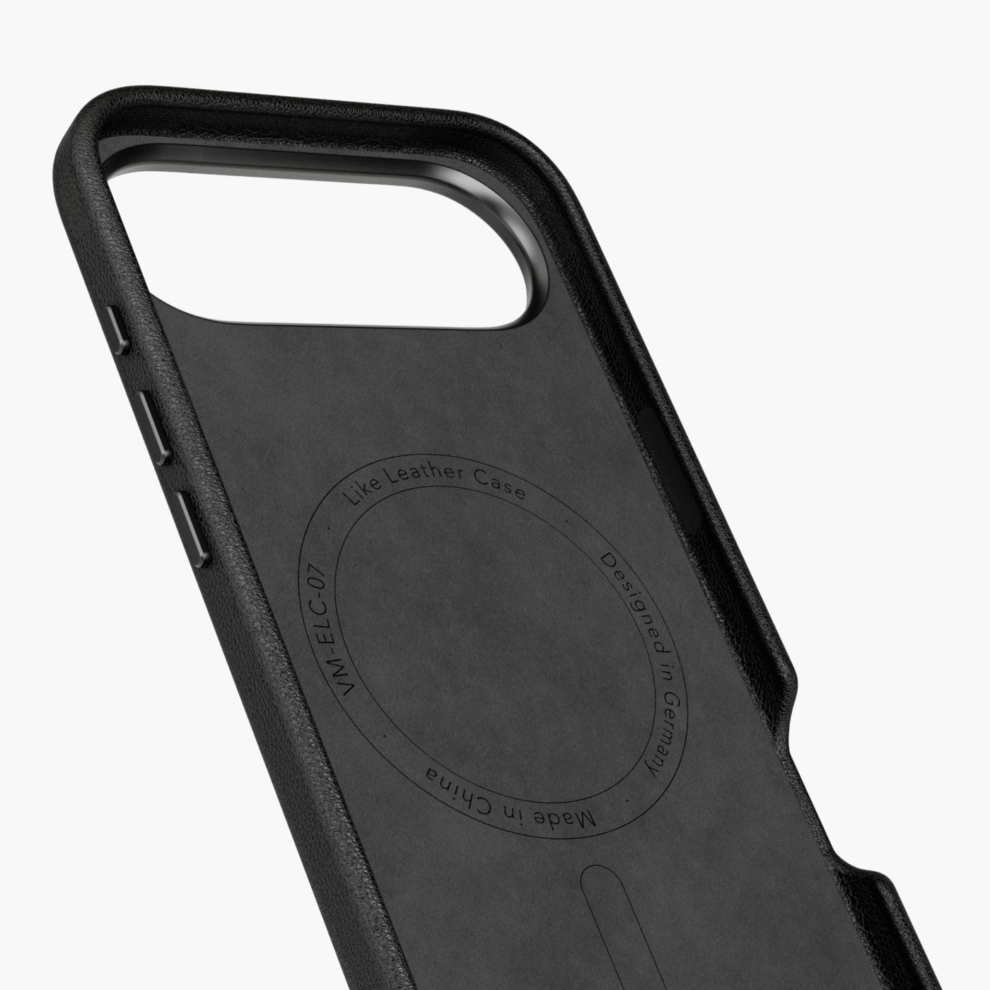 Vonmählen Backcover – für Apple iPhone Air – schwarz – Leder