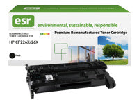 esr 26X (CF226X) Schwarz Toner – Kompatibel XXL – 12'000 Seiten – für HP LaserJet Pro M402/M426