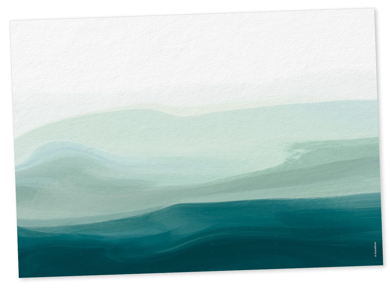 Trendform Tischset – Papier, Motiv Meer, 42 × 29,7 cm