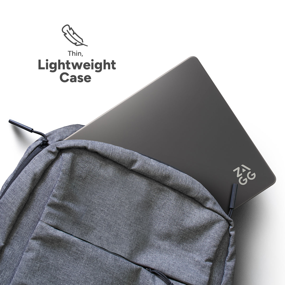 ZAGG Notebook-Schutzhülle für MacBook Pro 13" – Grau