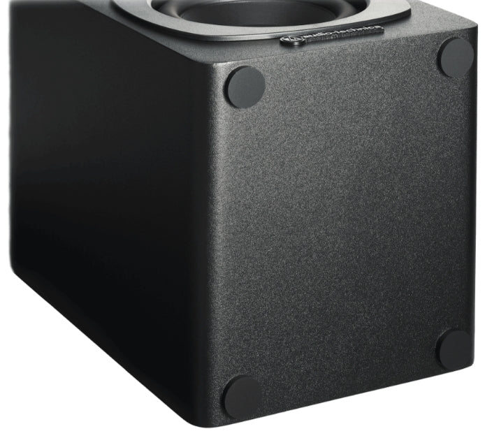 Audio-Technica AT-SP3X – Aktiv-Regallautsprecher – 30 W, 3,0" Tieftöner, 1,1" Hochtöner, Schwarz