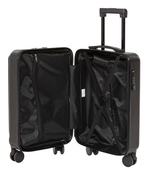 KOOR Handgepäck-Trolley – 39,5 l, ABS, 4 Rollen, mit TSA, schwarz, 35 × 58 × 24 cm