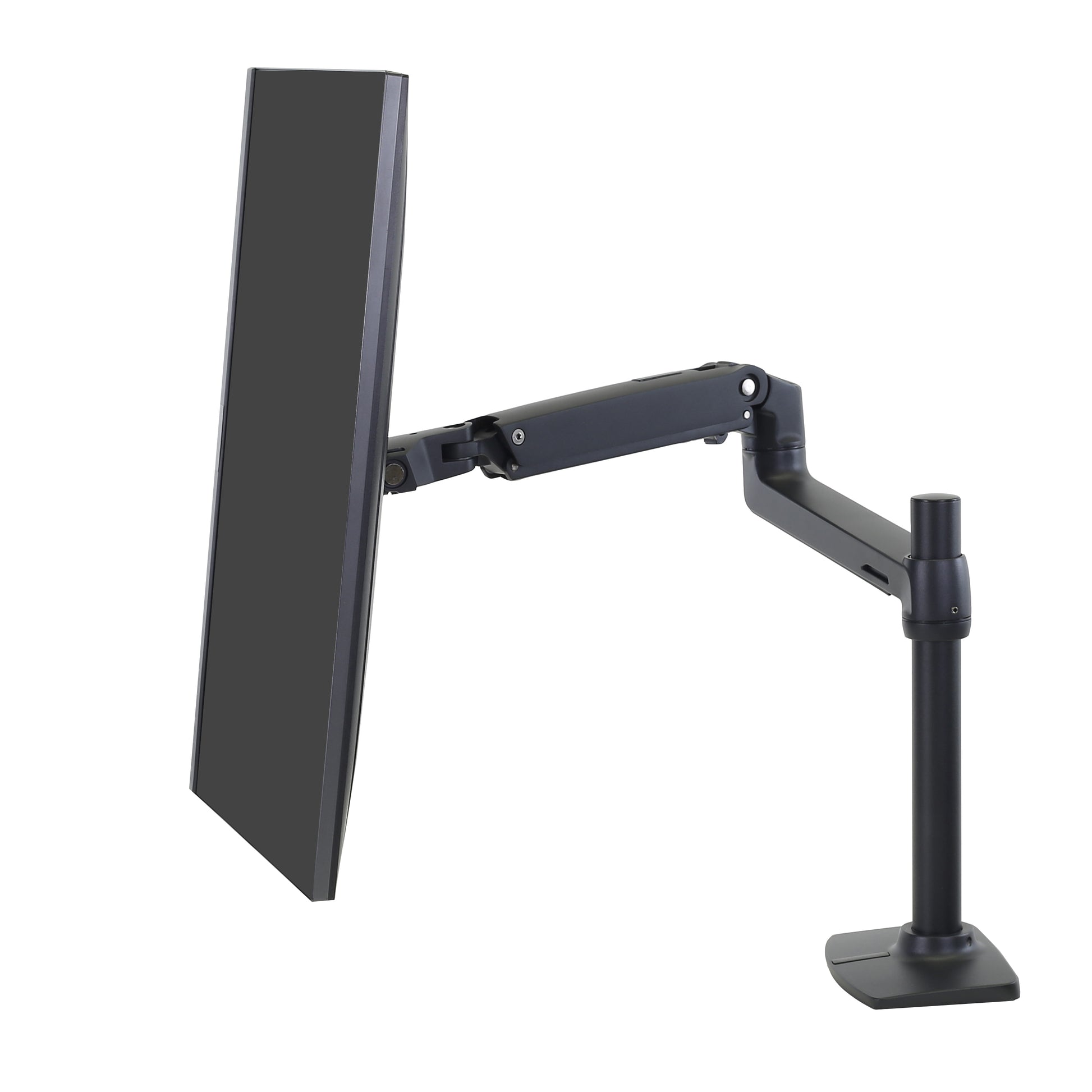 Ergotron LX – Monitorarm, Hohe Säule, Schwarz