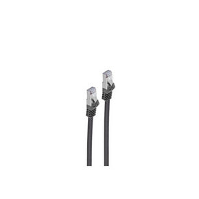 shiverpeaks Patchkabel – Cat7 S/FTP, 15 m, Schwarz, RJ-45