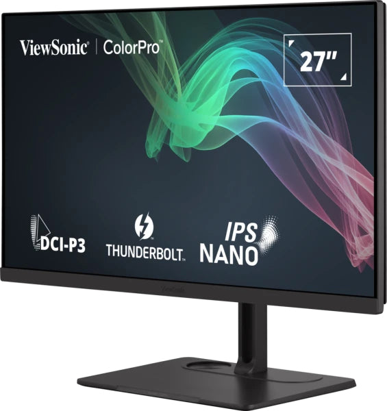 Viewsonic VP2776T-4K – Monitor, 27" 4K UHD, IPS, 100% sRGB, ergonomischer Stand