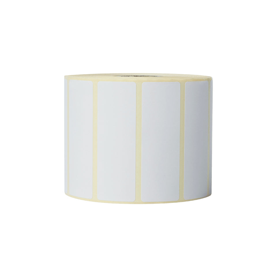 Brother BDE-1J026076-102 – Etiketten (Rolle) 76 × 26 mm – Thermodirekt – 8 Rollen/Pack – für Brother TD