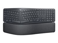 Logitech ERGO K860 – Tastatur, US-Layout (EN), ergonomisch, Grau