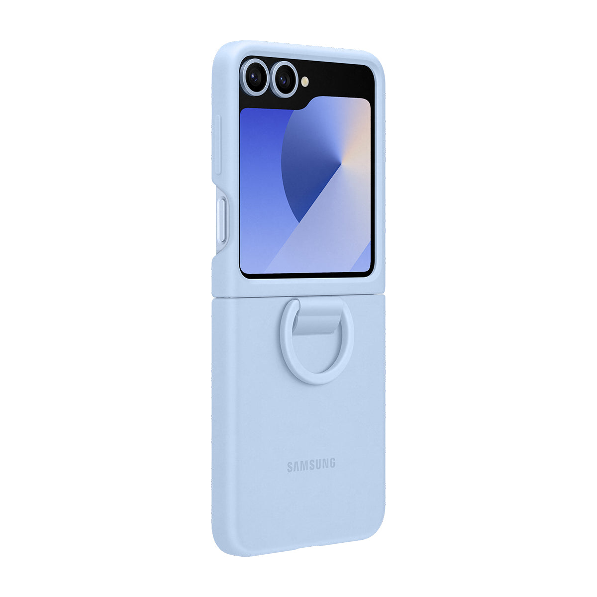 Samsung Backcover – für Samsung Galaxy Z Flip6 – blau – Silikon
