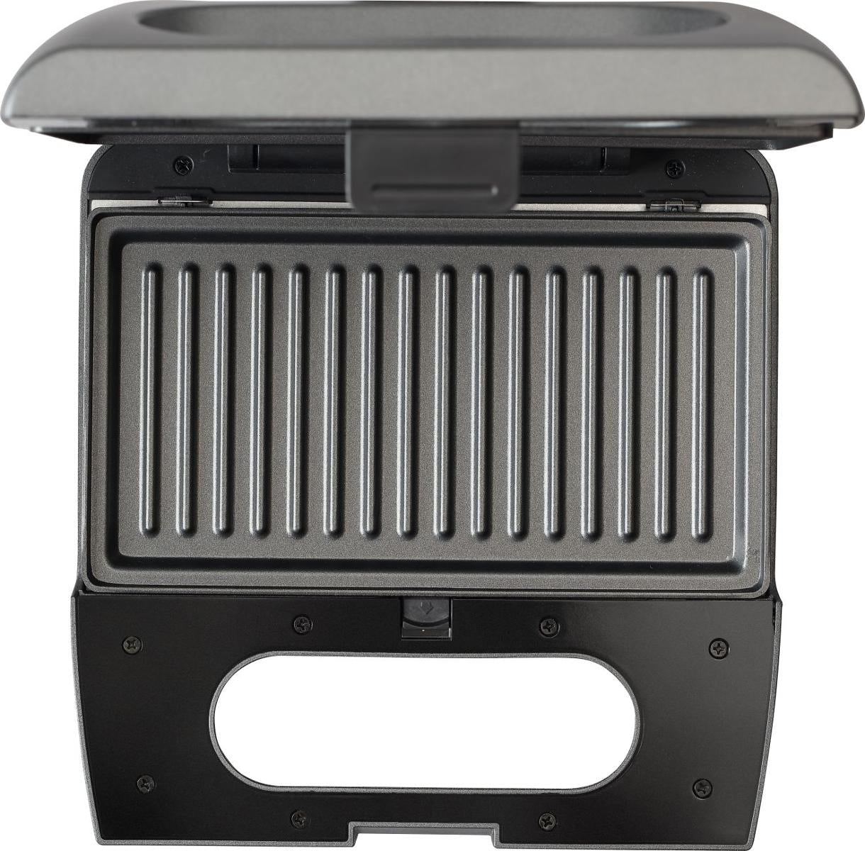 Gorenje Sandwichmaker SM703GCG – 700 W, Abnehmbare Platten & Antihaftbeschichtung – Silber