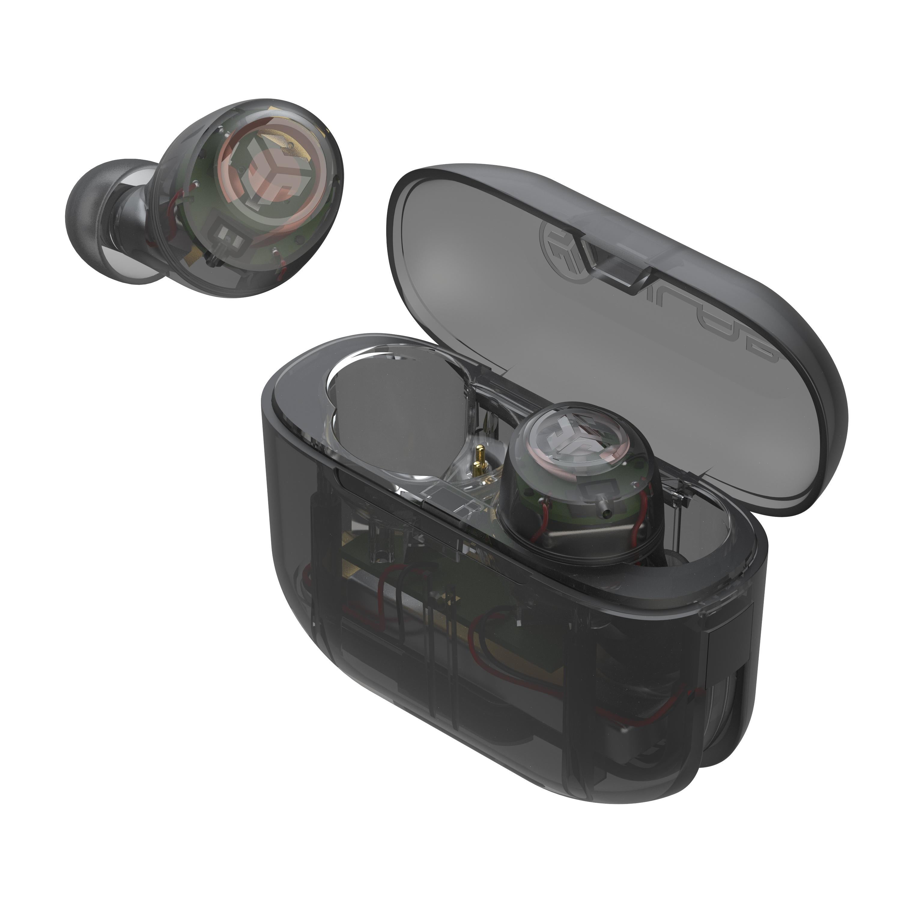 JLab Go Air Pop TWS In-Ear – Stereo, mit Ladecase, Transparent, BT 5.1