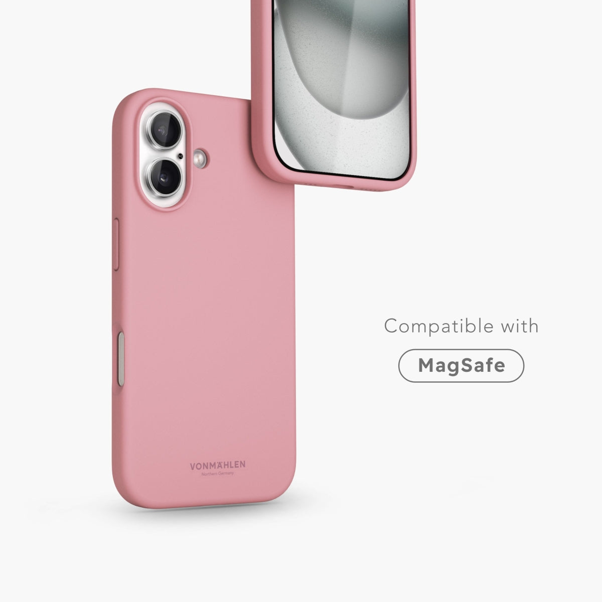 Vonmählen Backcover – für Apple iPhone 16 Plus – MagSafe, Silikon, Cherry Blossom
