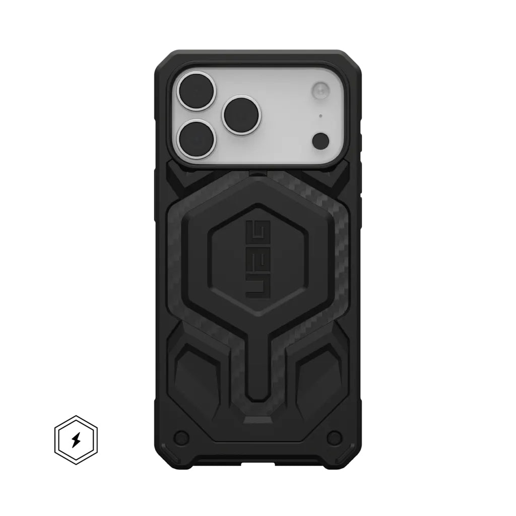 Urban Armor Gear UAG – Monarch Pro Backcover – für Apple iPhone 17 Pro Max – Carbonfaser – PC
