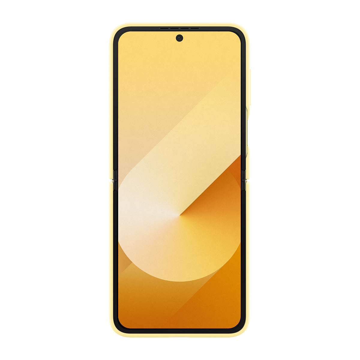 Samsung Backcover – für Samsung Galaxy Z Flip6 – gelb – Silikon