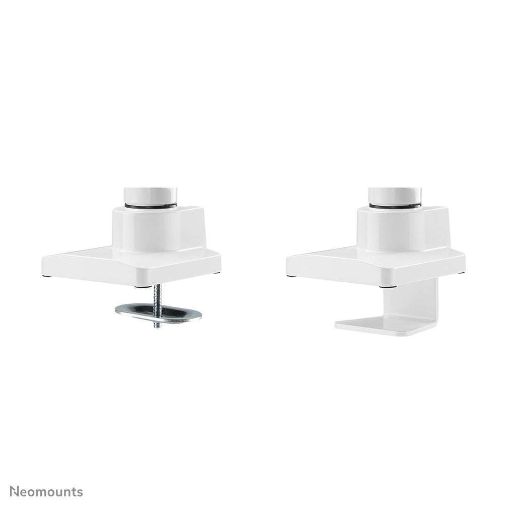 Neomounts NM-D775 Whiteplus – Monitorarm, Tischdurchführung, bis 49", höhenverstellbar, neigbar