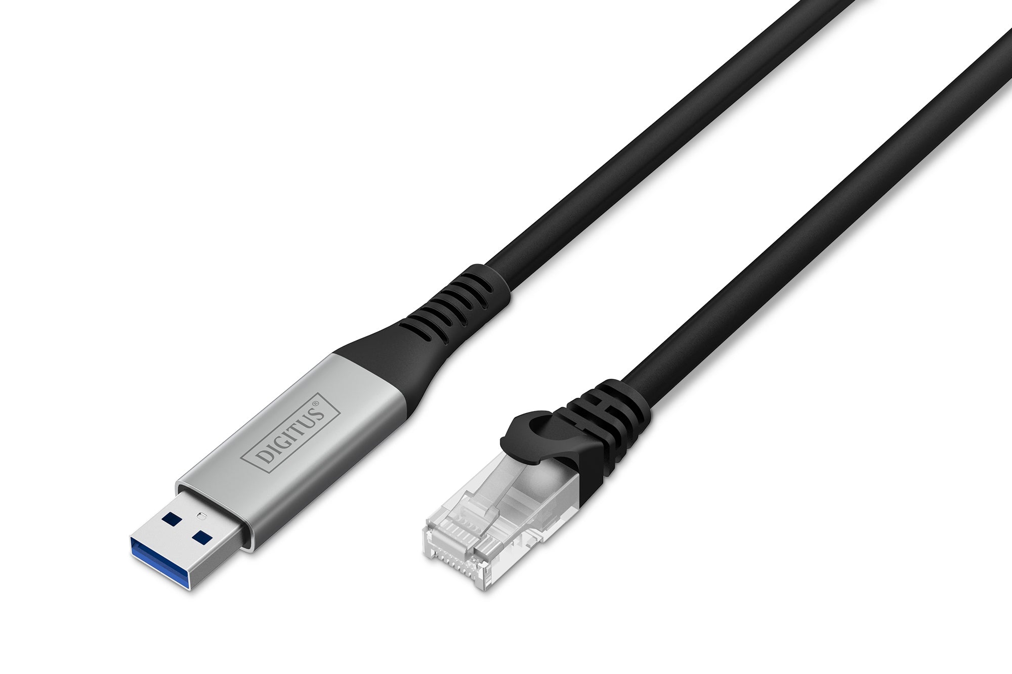 Digitus USB-A auf Ethernet (RJ-45) Adapter, Cat 6A, 1 Gbit/s, 15 m, S/FTP, LSZH
