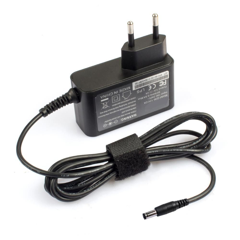 CoreParts Netzteil 12 W (12 V, 1 A) – Stecker 5,5×2,1, EU-Stecker (Typ C)