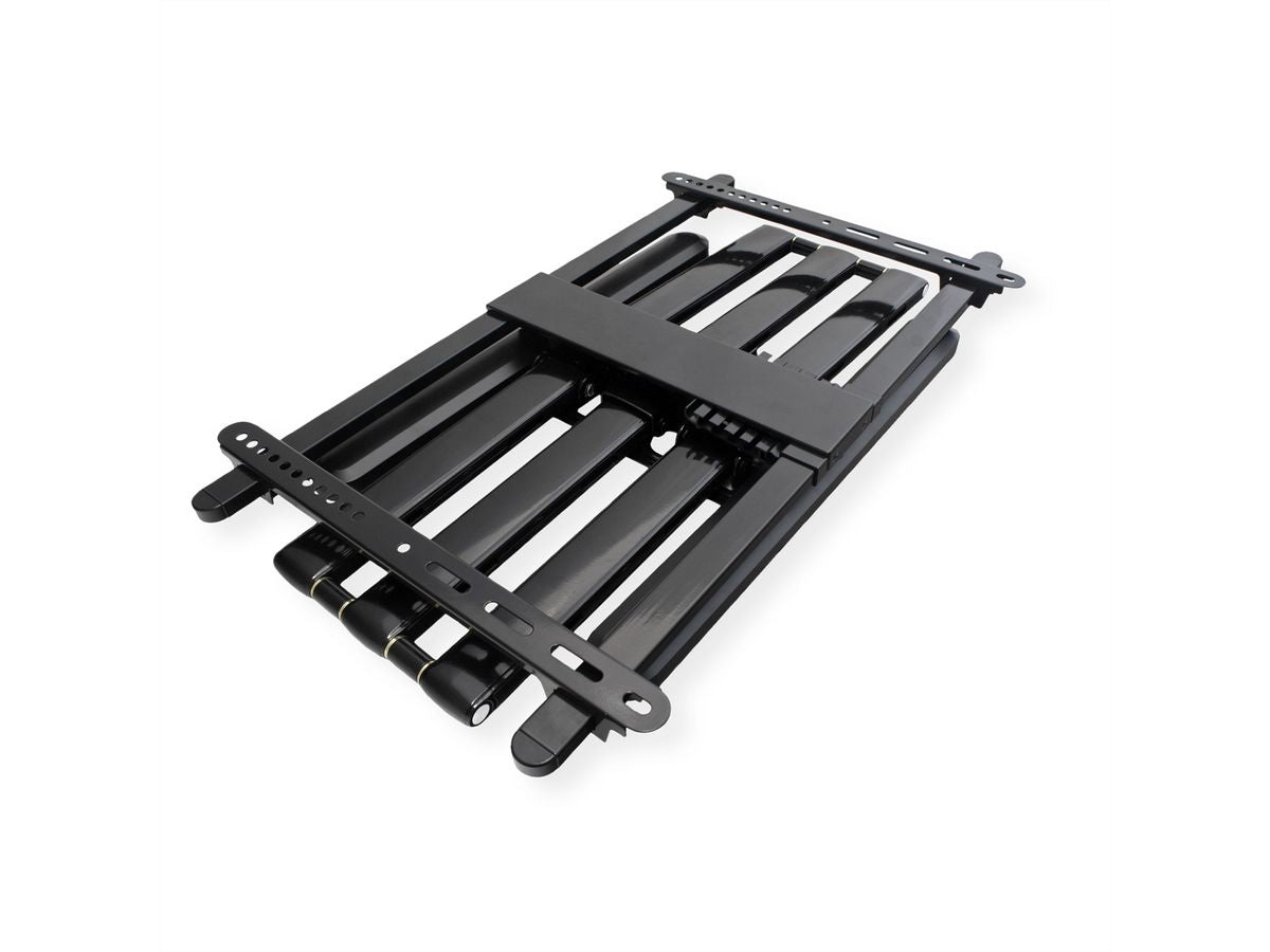 ROLINE Wandhalterung – Vollbeweglich – 37–80" – VESA 200×200–600×400 – bis 70 kg, Höhenverstellbar – Schwarz
