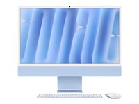 Apple iMac (24", M4, 16 GB, 256 GB SSD, Blau), macOS Sequoia