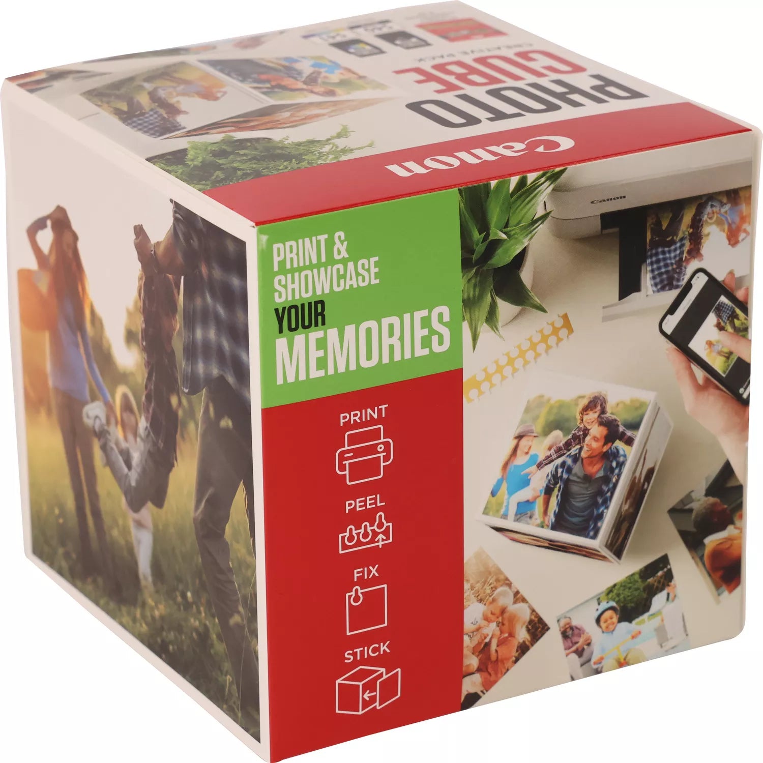 Canon Tintenpatronen-Multipack PG-540/CL-541 Photo Cube, mit 5" × 5" Fotopapier