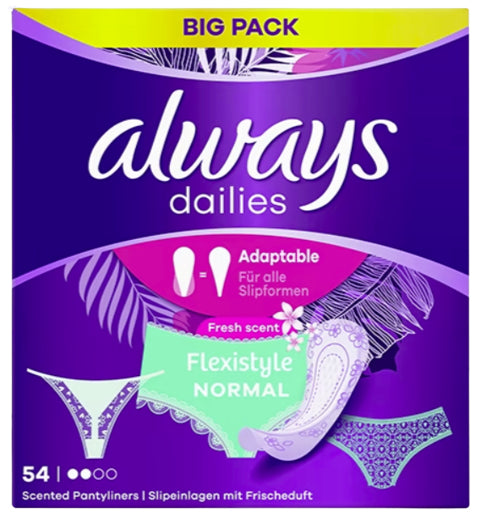 Always Slipeinlage Dailies Flexistyle Slim – Frischeduft