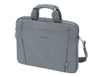 DICOTA Notebook-Tasche für bis 12,5" – aus recyceltem PET – Grau