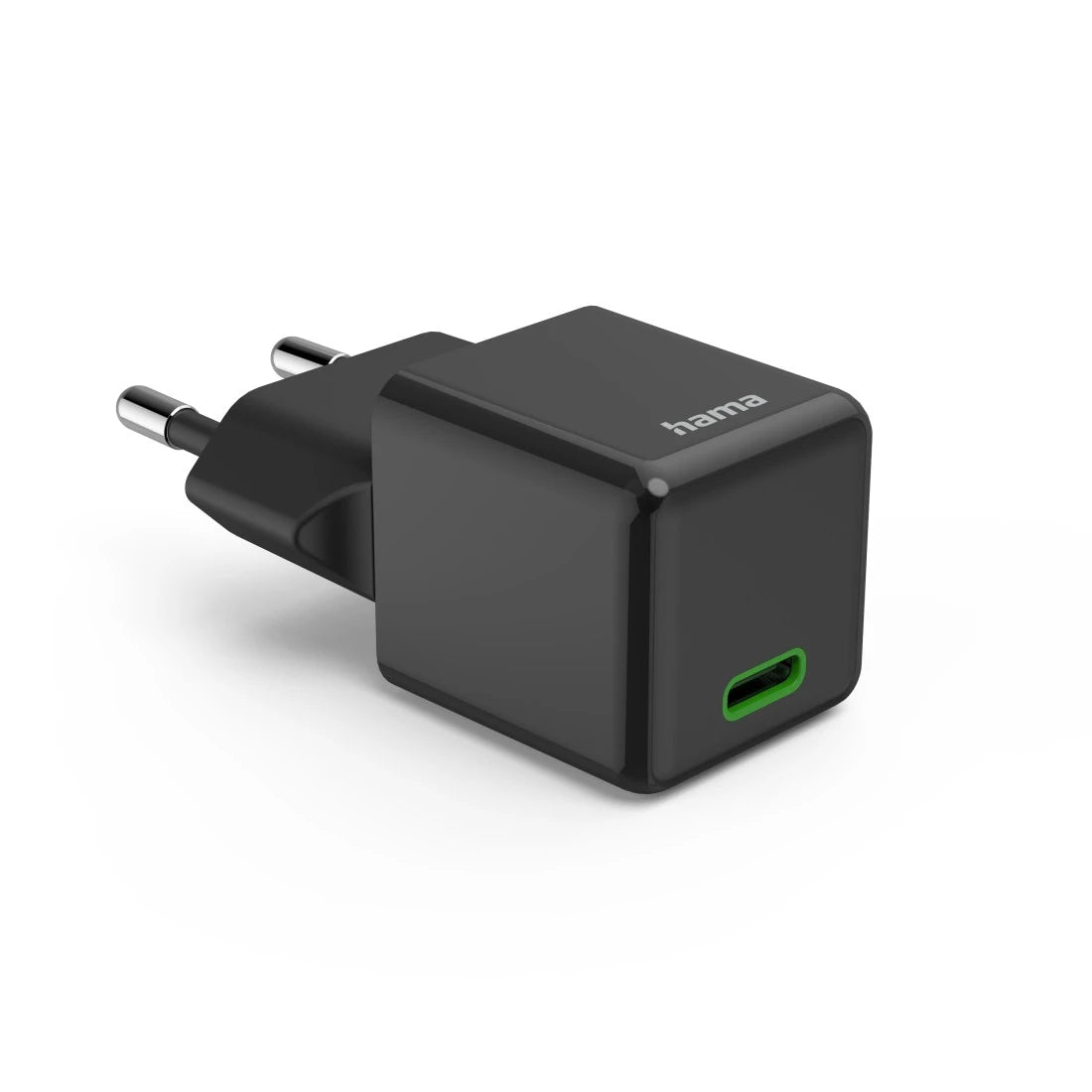 Hama 00201984 USB-Ladegerät 20 W – USB-C×1 – PD 3.0, QC 3.0 – Schwarz