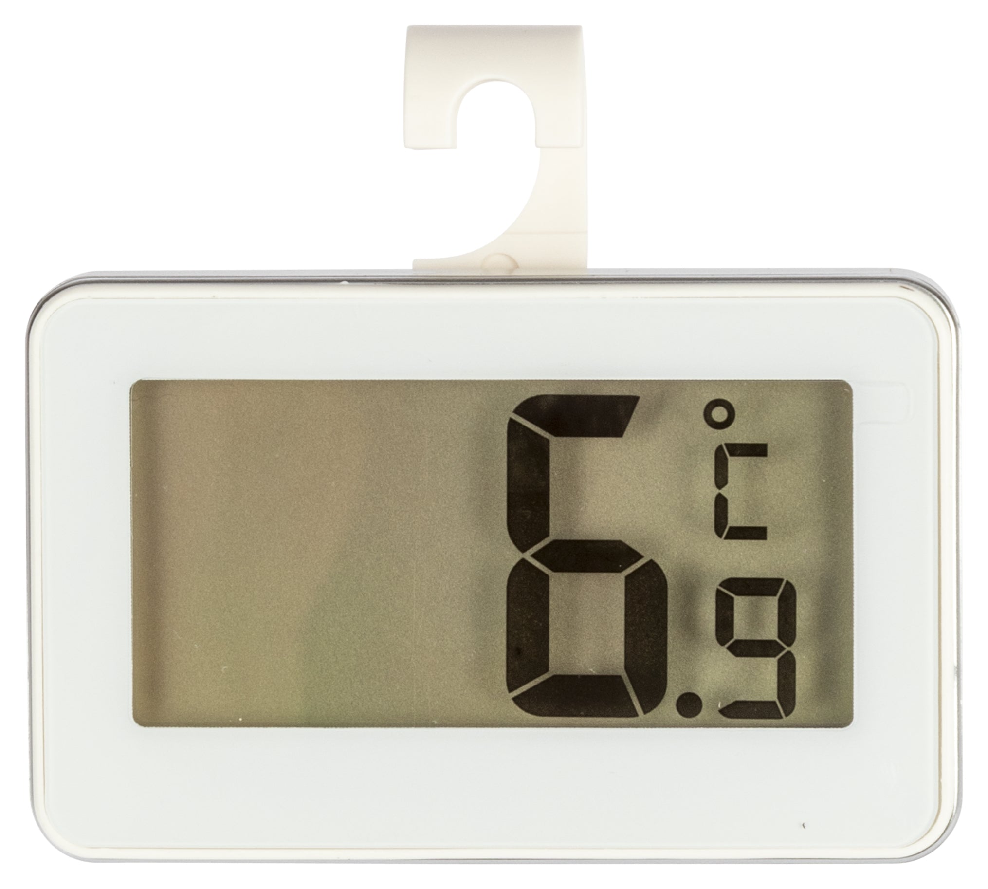 Nordic Quality 352422 – Thermometer, LCD-Anzeige, magnetische Rückseite – Weiss, für Kühlschrank