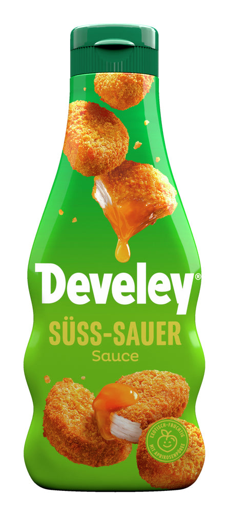 Develey Süss-Sauer Sauce, vegetarisch – 250 ml