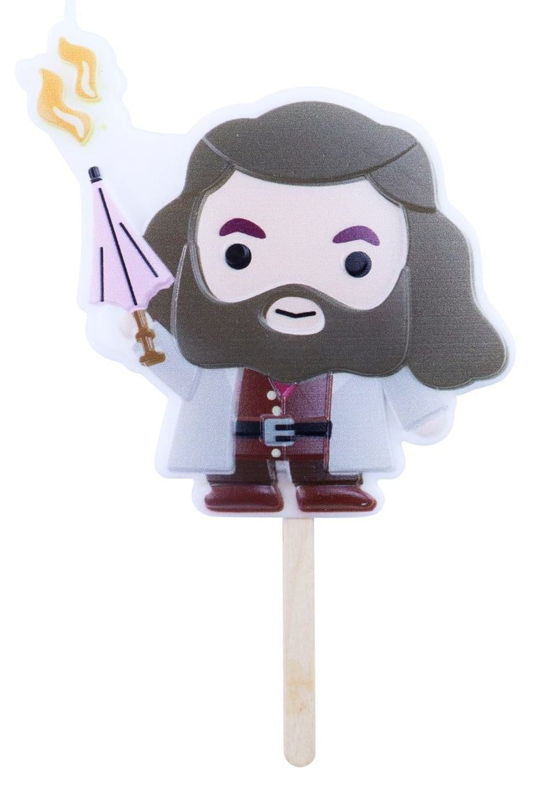 PME Geburtstagskerze Rubeus Hagrid – mehrfarbig – 9,5 × 9,5 cm – 1 Stk