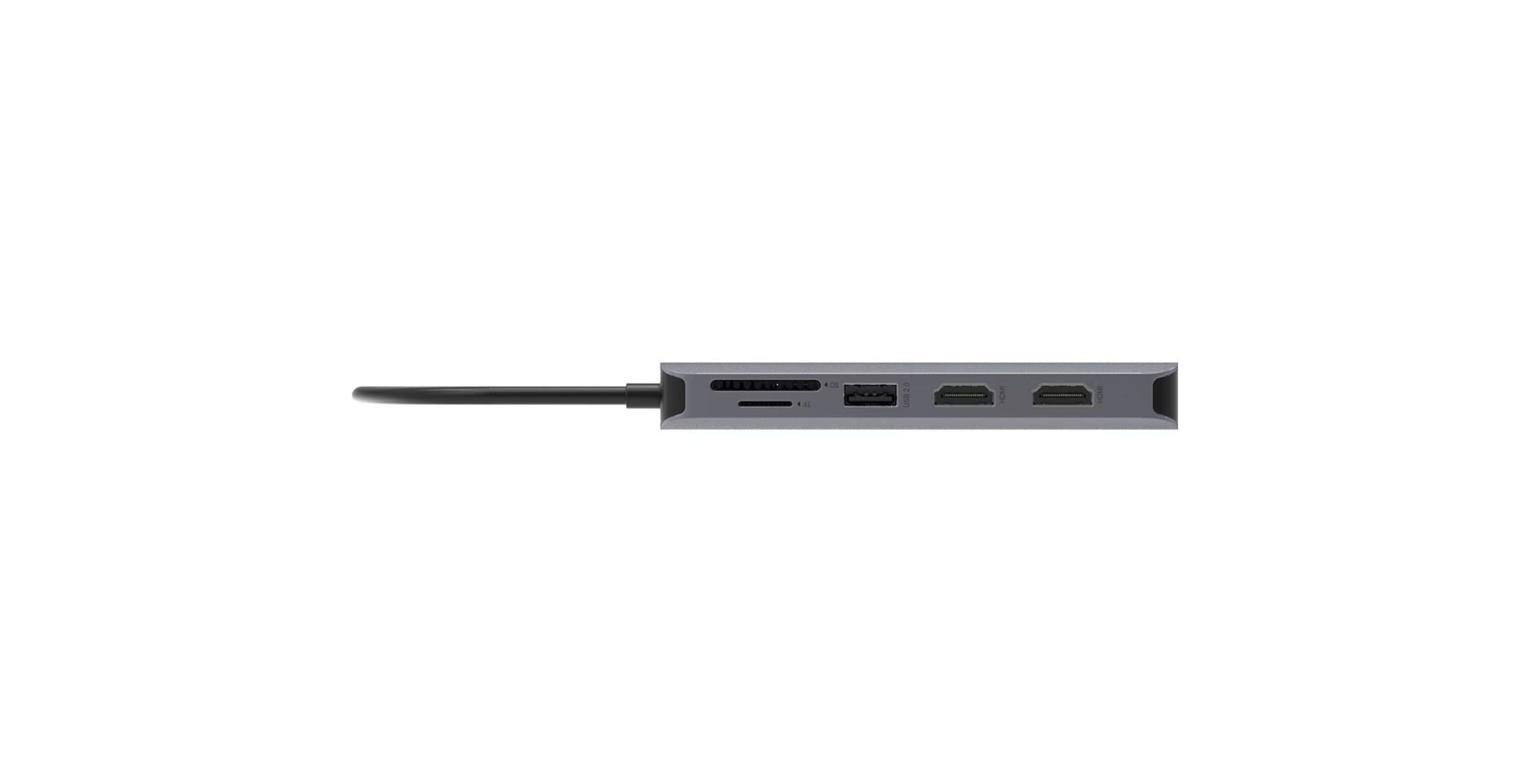 Acer Dockingstation – USB-C, 1× DP, 2× HDMI, 2× USB-A, 100 W PD, GbE, SD/microSD, 3,5 mm Audio