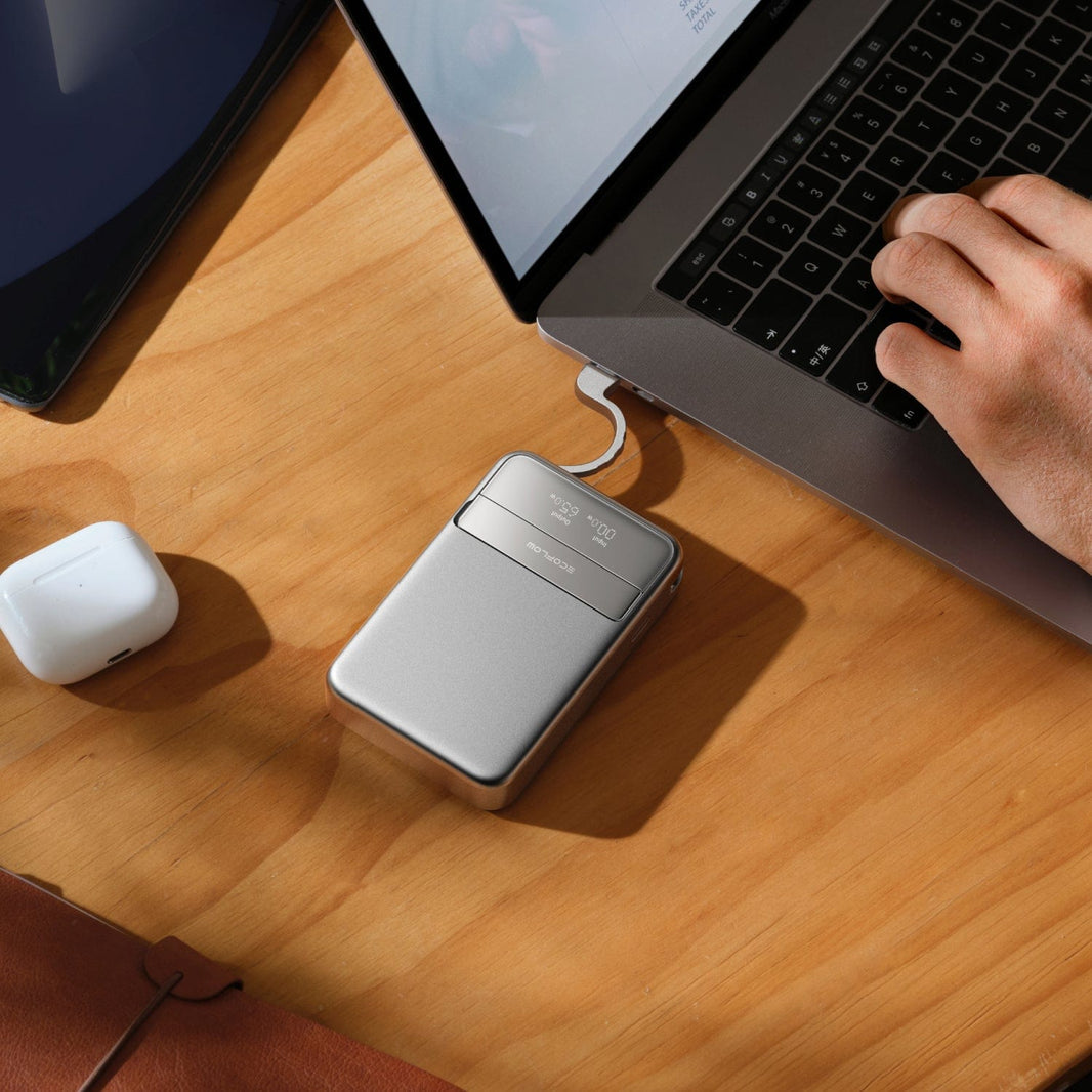 EcoFlow Powerbank 5000 mAh, PD 30 W, 1× USB-C, Silber
