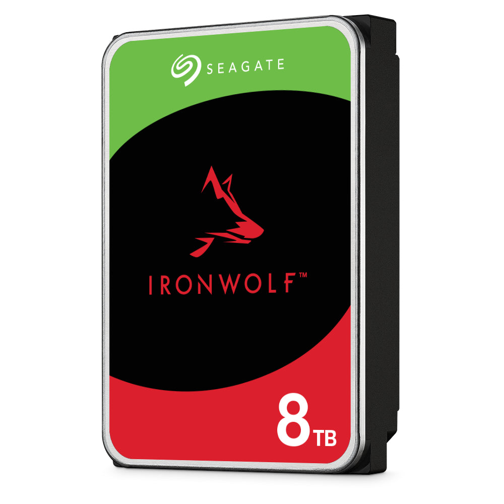 Seagate IronWolf ST8000VN004B1 – 8 TB, 3,5" SATA III 7'200 U/min