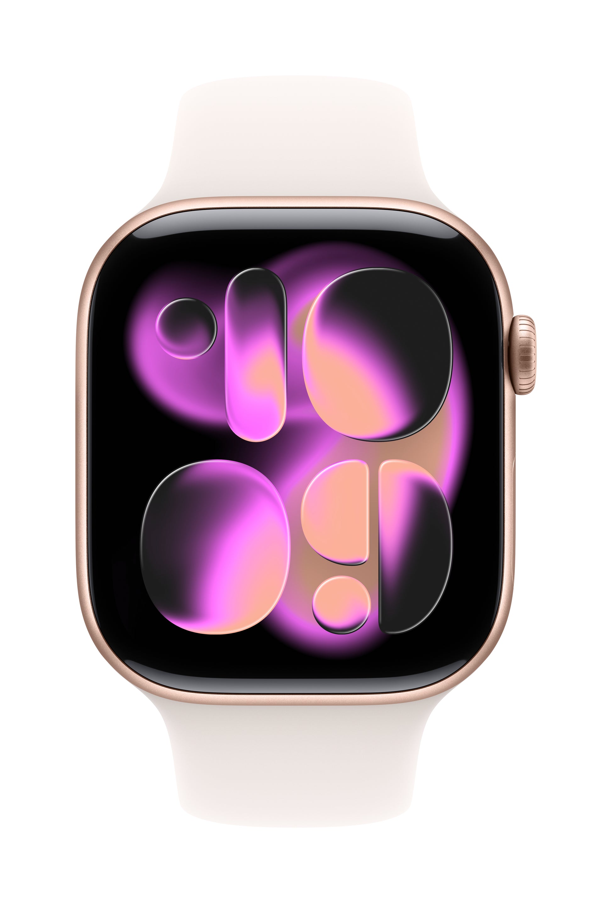 Apple Sportarmband Light Blush – Armband – für Apple Watch 46 mm, S/M, Polymer