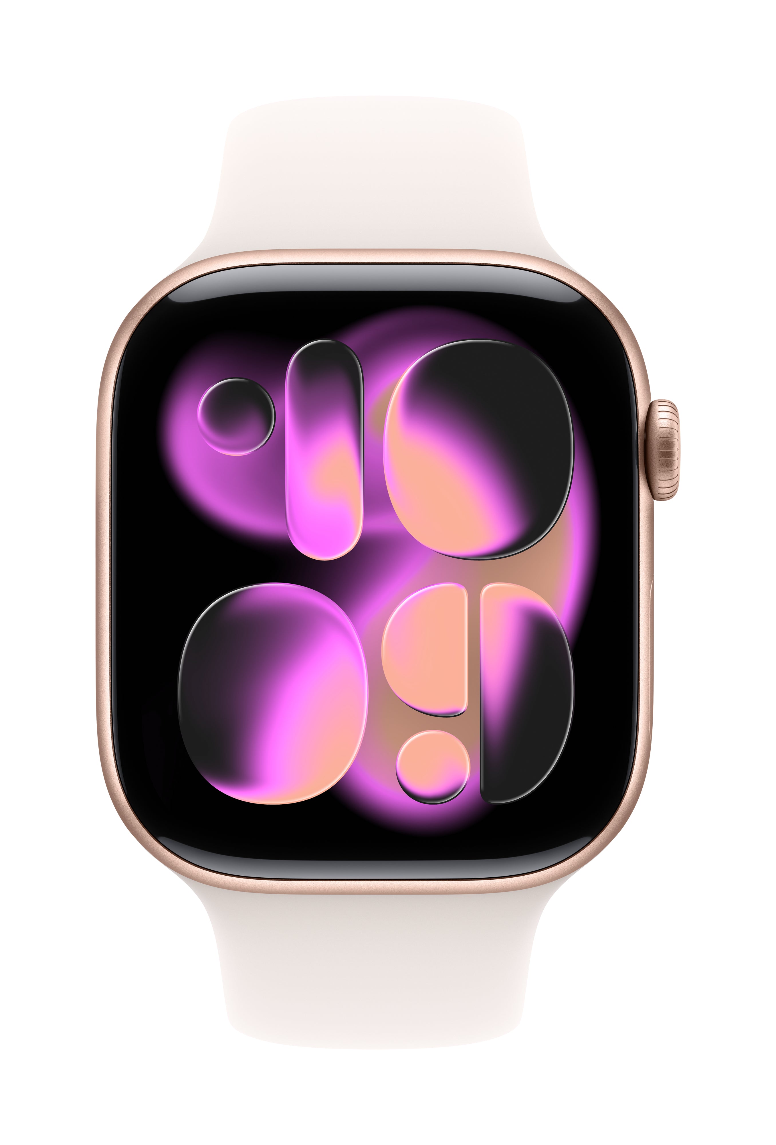 Apple Sportarmband Light Blush – Armband – für Apple Watch 46 mm, S/M, Polymer