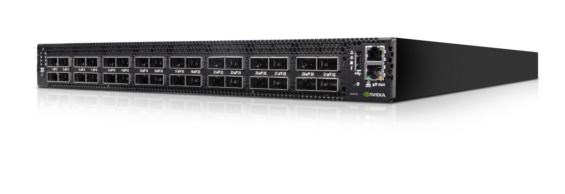 HPE SN4700M – Managed Switch – 32×400GbE QSFP-DD