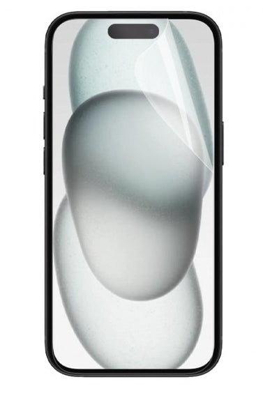 Mobilis Displayschutz – für Apple iPhone 15/15 Pro – transparent – stossfest