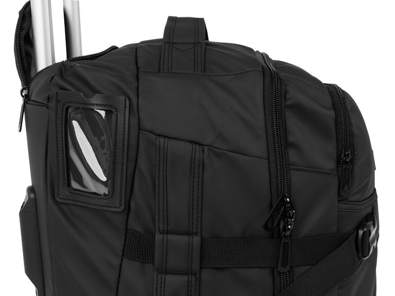 KOOR Trolley – 90 l, Weichschale rPET, 2 Rollen, Schwarz, 39 × 75 × 32 cm