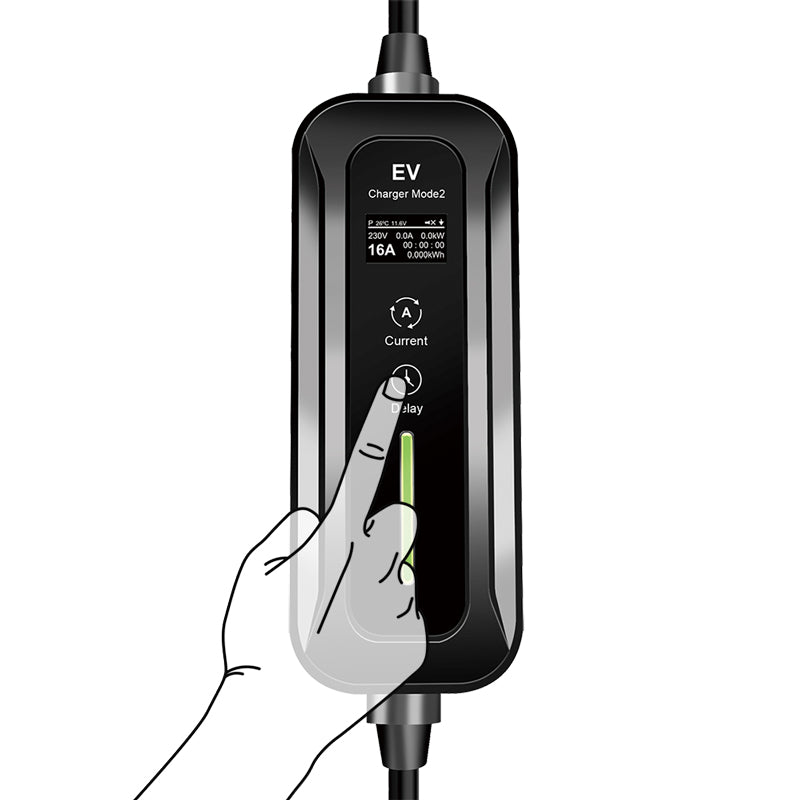 LogiLink Adapterkabel Schutzkontakt–Typ 2, 5 m, IP67, 3×2,5 mm² – Schwarz