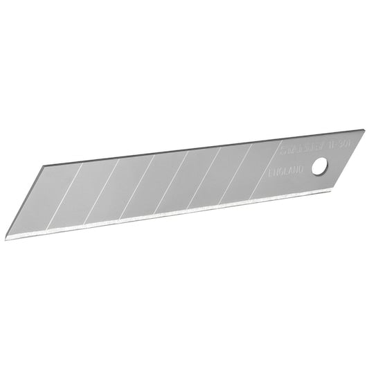 Stanley 18 mm Abbrechklingen – 5 Stk – mit Spender – für Cutter Interlock, Cutter 18 mm Autolock und andere