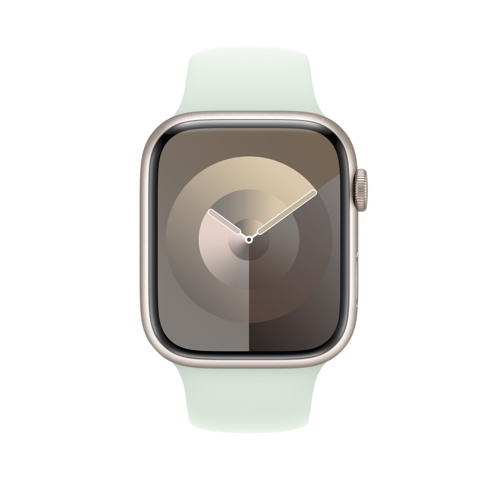 Apple Sportarmband 45 mm – Armband – für Apple Watch Series 7–8 (45 mm), Soft Mint, S/M