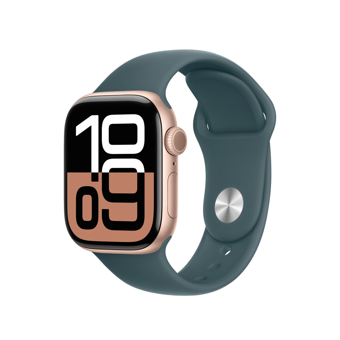 Apple Sportarmband – Armband – für Apple Watch 42 mm, Dunkelgrün, S/M, Polymer