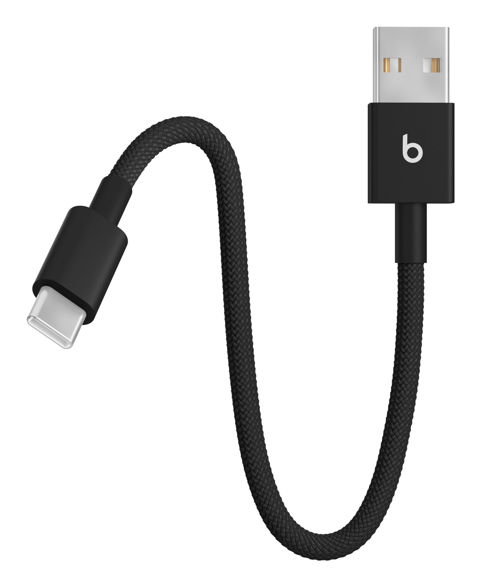 Apple USB-A auf USB-C Kabel – 0,2 m, USB 2.0, Schnellladen, Schwarz, für iPhone, iPad, AirPods