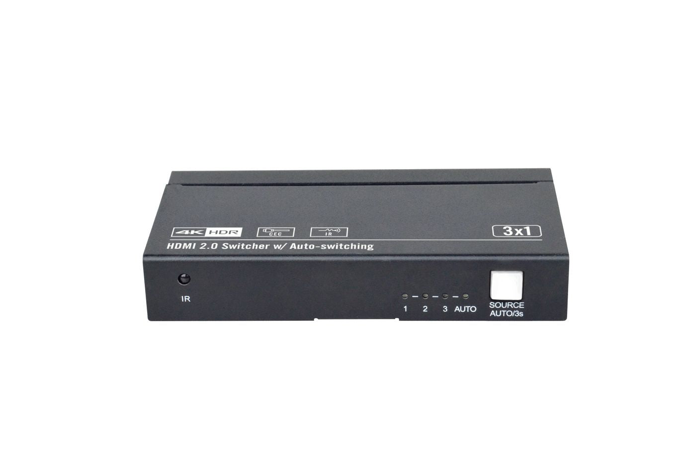 Vivolink VLSW131-8K – HDMI-Switch, 3×1, 8K@60 Hz, CEC, IR