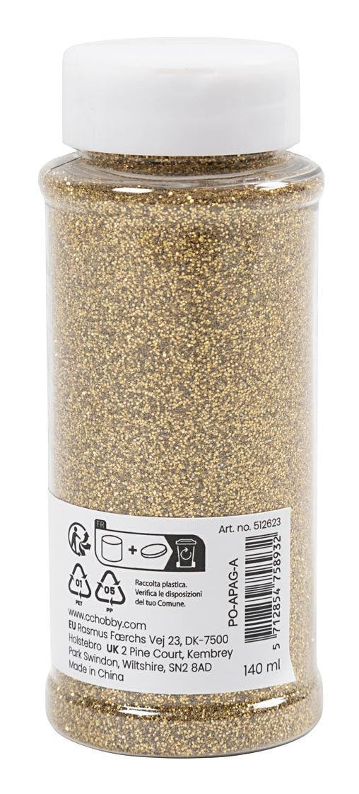Creativ Company Glitzer, Gold, 1 Stk., 512623