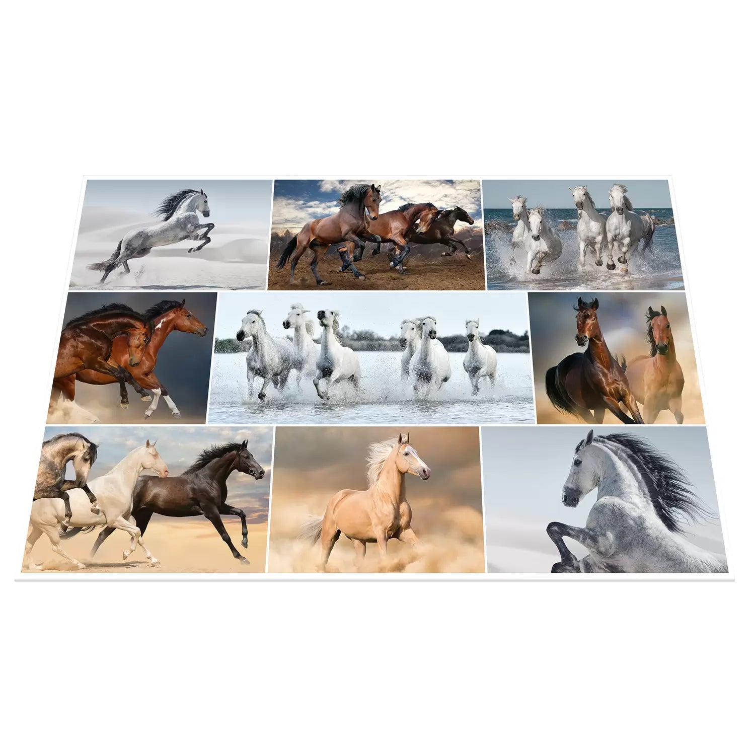 HERMA Schreibunterlage – Pferd – 550 × 350 mm – Kunststoff, rutschfest